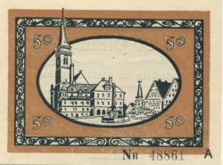 Schwabach - Stadt - 15.12.1918 - 50 Pfennig 