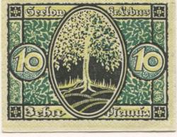 Seelow - Sparkasse des Kreises Lebus - 1.7.1920  - 10 Pfennig 