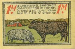 Seeth - Gemeinde - 1921  - 1 Mark 