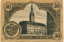 Strehlen (heute: PL-Strzelin) - Stadt - September 1920 - 50 Pfennig 