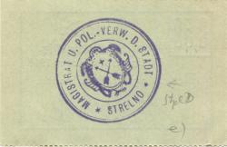 Strelno (heute: PL-Strzelno) - Stadt - - 1.10.1914 - 50 Pfennig 