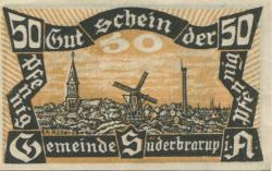 Süderbrarup - Gemeinde - 1920 - 50 Pfennig 