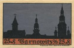 Tarnowitz (heute: PL-Tarnowskie Góry) - Adolph, Alfred, Buchhandlung - -- - 25 Pfennig 