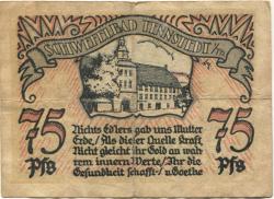Tennstedt (Bad) - Gemeinde - -- - 75 Pfennig 