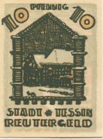 Tessin - Stadt - - 31.5.1922 - 10 Pfennig 