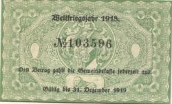 Thale - Stadt - 1918 - 31.12.1919 - 10 Pfennig 
