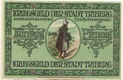 Triberg - Stadt - 25.7.1918 - 50 Pfennig 