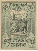 Triptis - Stadt - 29.7.1921 - 50 Pfennig 