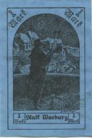 Warburg - Stadt - 19.9.1921 - 1 Mark 