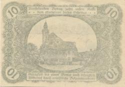 Wohlau (heute: PL-Wolów) - Städtische Sparkasse - 17.8.1920 - 10 Pfennig 