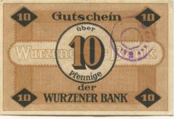 Wurzen - Wurzener Bank - 1.3.1917 - 10 Pfennig 