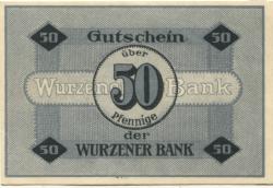 Wurzen - Wurzener Bank - 1.3.1917 - 50 Pfennig 