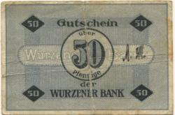 Wurzen - Wurzener Bank - 1.3.1917 - 50 Pfennig 