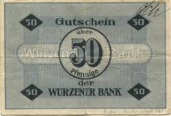 Wurzen - Wurzener Bank - 1.3.1917 - 50 Pfennig 