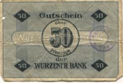 Wurzen - Wurzener Bank - 1.3.1917 - 50 Pfennig 