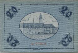 Zeitz - Stadt - 8.10.1918 - 31.1.1919 - 20 Mark 