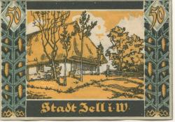 Zell - Stadt - 1.10.1921 - 50 Pfennig 