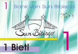 Bietigheim-Bissingen - Bank von Sun Bibisco - 2011 - 1 Bietl 