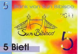Bietigheim-Bissingen - Bank von Sun Bibisco - 2011 - 5 Bietl 